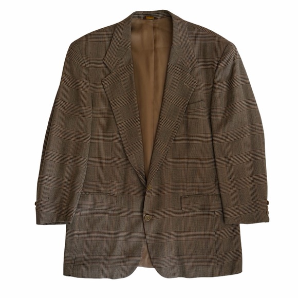 Vintage Pierre Balmain | Oversized Glenn Plaid Blazer - Picture 3 of 15